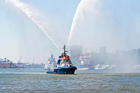 Free for commercial use no attribution required high quality images. 114 Fire Boat Spraying Water Photos Free Royalty Free Stock Photos From Dreamstime