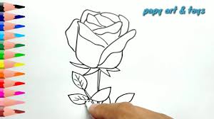 Sketsa gambar kupu kupu kloase hinggap di bunga. Cara Menggambar Sketsa Bunga Mawar
