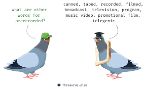 نتیجه جستجوی لغت [prerecorded] در گوگل