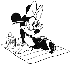 Minnie mouse coloring pages for easy and free print or download. Free Printable Minnie Mouse Coloring Pages For Kids