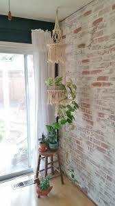 6 ways to create a fake brick wall in your home. Living Room Makeover German Schmear Faux Brick Wall Little Vintage Cottage