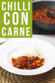 30 minuten vor ende der zeit die abgespülten bohnen und den mais ins chili geben. Chili Con Carne Recipe Chilli Con Carne Recipe Mexican Chliconcarne Chili Com Carne Chili Com Carne Rece Beef Recipes Easy Family Dinner Recipes Easy Meals