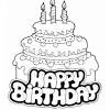 Color pictures, email pictures, and more with these birthday coloring pages. 1