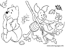 These alphabet coloring sheets will help little ones identify uppercase and lowercase versions of each letter. Piglet Cleaning Up Winnie The Pooh Pagese0f8 Coloring Pages Printable