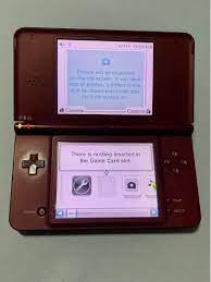 Modern handheld gaming has long been dominated by nintendo and sony. Maroon Nintendo Dsi Xl Video Gaming Video Game Consoles Nintendo On Carousell
