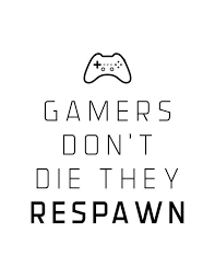 Printable Gamer Quote Wall Art Game Room Office Decor Etsy In 2021 Gamer Quotes Video Game Quotes Game Quotes