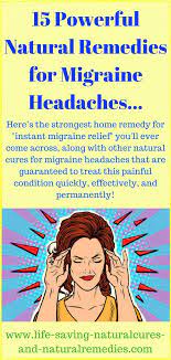 A Home Remedy For Migraine Headaches That Works Every Time Here S The Most Powerful Natu Migraine Home Remedies Home Remedy For Headache Migraines Remedies