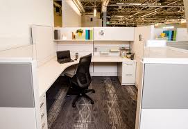 Trendway And Workspace Interiors By Office Depot Designed A New Headquarters For Centuri Construction Group Featuring Work Space Construction Group Workstation