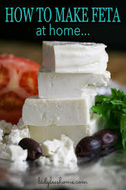 Homemade Feta Cheese A Step By Step Picture Tutorial Recipe Cheese Recipes Homemade Cheese Making Recipes Homemade Cheese