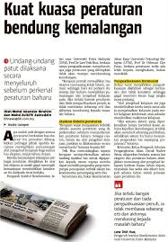 Indeks kematian akibat kemalangan jalan raya per 10,000 kenderaan berdaftar (indeks kematian) adalah merupakan salah satu kaedah yang diterima pakai secara global sebagai salah satu kaedah pengukuran tahap keselamatan jalan raya bagi sesebuah negara. Kuatkuasakan Peraturan Jalan Raya Terlebih Dahulu Ir Dr Sitti Asmah Binti Hassan