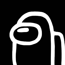 Black Among Us Icon Black App Snapchat Icon App Icon