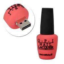 Want to securely backup computer data to a usb flash drive? Nail Polish Bottle Shape 16gb Usb Stick 4 98 Flash Drive Usb Usb Flash Drive