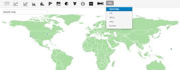 how to create map charts ubiq