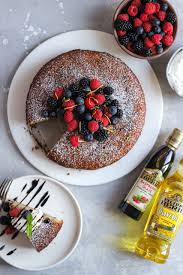 Berry Olive Oil Cake Recipe In 2020 Olive Oil Cake Tea Cakes Light Desserts