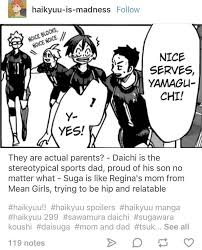 Hq Haikyuu Funny Daichi Suga Daisuga Anime Memes Funny Haikyuu Funny Haikyuu