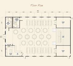 Pre Designed Event Center Ponderosa Country Barn Main Floor Plan Layout Hotel Floor Plan Floor Plan Layout Barn Layout