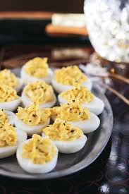 Truffled Deviled Eggs With Creme Fraiche Local Milk Blog Truffle Oil Recipes Deviled Eggs Recipe Truffle Butter Recipe