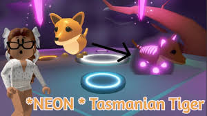 Making My First Neon Fossil Pet In Roblox Adopt Me