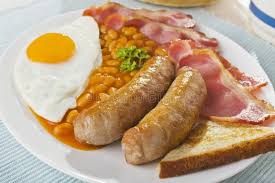 This baked egg casserole has the yummy flavors of the original mcmuffin without all the unwanted ingredients! Bacon Egg Sausage And Beans Breakfast Stock Photo Image Of Beans Bacon 112380700
