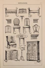 English Hepplewhite Furniture Designs Large Antique Black White Print Interior Design A Furniture Design Patio Furniture Redo Vintage Industrial Furniture
