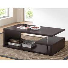 While the couch is the main protagonist of the living room, it is the coffee table that lends invaluable hautelook | furniture refresh on a budget: Baxton Studio Lindy Dark Brown Coffee Table 28862 4511 Hd The Home Depot Coffee Table Center Table Living Room Brown Coffee Table