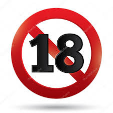 成人只有内容的标志。xxx 贴纸. ——图库图片© Blankstock 35616855