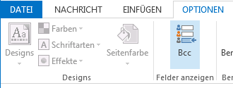 Show the bcc (blind carbon copy) field when sending an email from microsoft outlook 2019 (office 365) to send a blind carbon copy to recipients. Die Felder Bcc Und Absender Einschalten Outlook Absender Feld Absender Felder Bcc Mailhilfe De