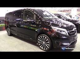 Mercedes Benz V Class Black Crystal Exterior Walkaround 2016 Moscow Automobile Salon Youtube Luxury Van Top Luxury Cars Mercedes Benz Vito