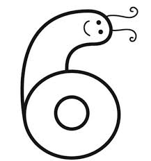 Zahlen fur adventskalender zum ausdrucken download kinder malvorlagen ausmalbilder buchstaben und zahlen bagikan artikel ini. Malvorlage Zahlen 6 Coloring And Malvorlagan