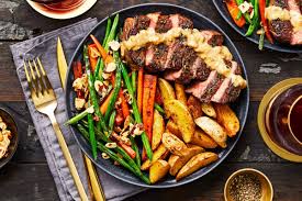 Sirloin With Bistro Cream Sauce Recipe Hellofresh In 2020 Hello Fresh Pepper Nutrition Recipes