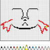 Pixel art solgaleo pokemon sun soleil dessin drawing. 1