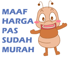 Customer setia stiker olshop dan stiker muamalah menjelang ramadhan kami berikan diskon sbb see more. Semut Merah Edisi Kerja Online Shop Stiker Line Line Store Cartoon Jokes Gambar Lucu Stiker