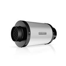 The steel water pump pulley was used to power the clutched cooling fan to pull cool air through the radiator. Ac Infinity Inline Duct Fan Silencer 4 Inch Ac Infinity