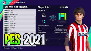 Atlético madrid played against osasuna in 2 matches this season. Atletico Madrid Players Ratings Faces Pes 2021 Youtube