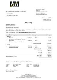 Zum beispiel spielt die region der jeweiligen baustelle eine große rolle, denn handwerker verlangen in der regel dort höhere preise. Rechnungsvorlagen Muster Und Beispiele Von Easyfirma 2 Download