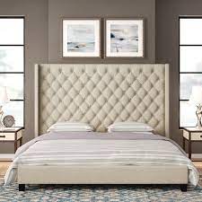 A clever use of lines and angles makes the amias bed a stylish addition to any bedroom. Kian Low Profile Bed Upholstered Platform Bed Upholstered Panel Bed Furniture