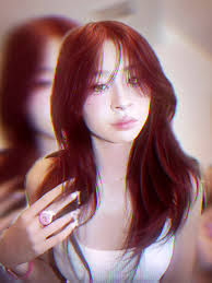 Amelia Bangs with Ginger Hair