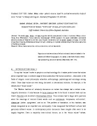Check spelling or type a new query. Pdf Sabar Ikhlas Setia Patient Sincere Loyal A Contrastive Semantic Study Of Some Virtues In Malay And English Cliff Goddard Academia Edu