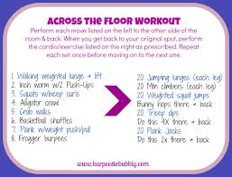 Wednesday Workout Across The Floor Workout Floor Workouts Wednesday Workout Shred Workout