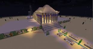 Minecraft Temple Egyptien Avec Le Pack De Ressources Ancient Egypt Temple Egyptien Egyptien Minecraft