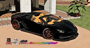 Looking for the latest best quality lambo fs mods? Fs19 Lamborghini Aventador Svj Roadster V1 0 Farming Simulator 19 Mods Club