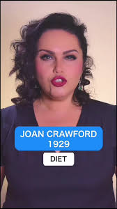 What do you think of Joan's early Hollywood career days diet?🤔  #joancrawford #historyfacts #oldhollywoodglamour #makeuphistory  #oldhollywood