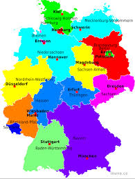 Alemania Estados Landers Deutschland Karte Bundeslander Karte Bundeslander Bundesland