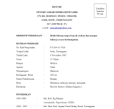 contoh resume terbaik [muatturun & edit