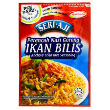 Saat ini nasi goreng telah. Seri Aji Perencah Nasi Goreng Ikan Bilis 26g