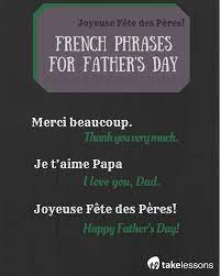 Check spelling or type a new query. Joyeuse Fete Des Peres French Vocabulary For Father S Day Happy Father Day Quotes French Vocabulary Fathers Day