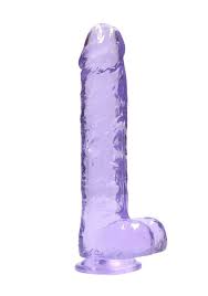 RealRock Crystal Clear 10″ Jelly Dildo Purple | Gaymegastore –  gaymegastore.eu