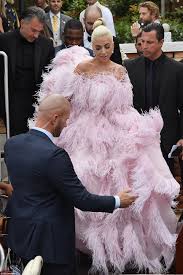 Lady Gaga And Irina Shayk Stun At A Star Is Born Screening In Venice Valentino Gowns Lady Gaga Flower Girl Dresses