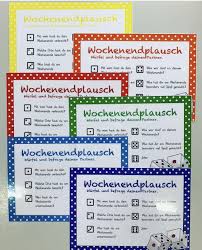 Wochenendplauderei Erzieherin Grundschule Unterricht Schule