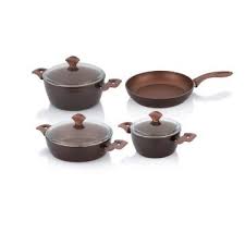 Pierre Cardin Shine Bakir Granit 7 Parca Tencere Seti